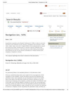 Search Results Navigation Act, 1696