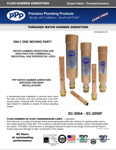 SC-500A - SC-2000F - Precision Plumbing Products