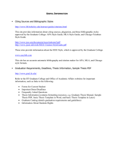 Citing Sources and Bibliographic Styles http://www.lib.berkeley.edu