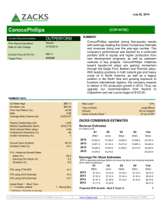 ConocoPhillips - FinTech Securities