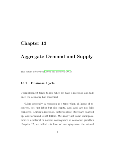Aggregate Demand and Supply