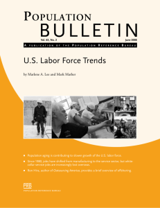 US Labor Force Trends - Population Reference Bureau
