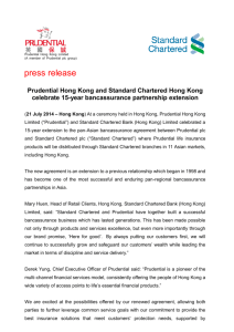 Prudential Hong Kong wins the prestigious “Yahoo