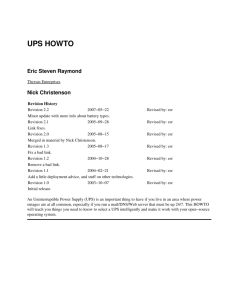 ups howto - The Linux Documentation Project