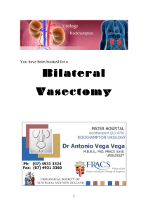 Bilateral Vasectomy