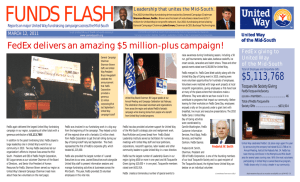 funds flash - United Way of the Mid