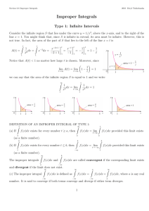 Improper Integrals