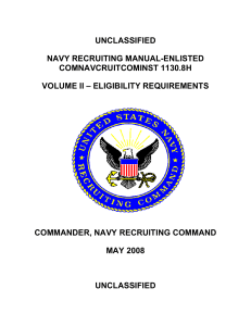 unclassified navy recruiting manual-enlisted