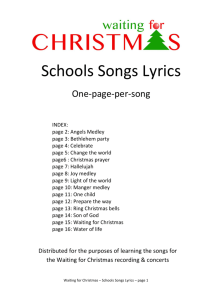 Schools Songs Lyrics - Kingsfleet Primary School