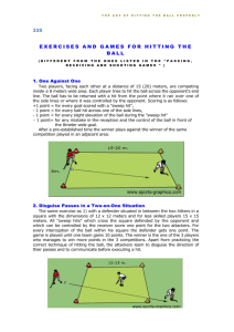 Drills for Hitting the Ball - pages 335-359