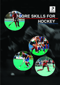 Core Skills Booklet - Whitford Hockey Club