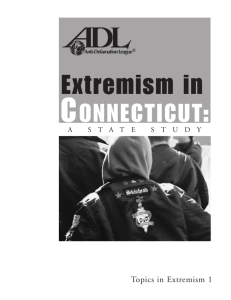 Extremism in Conecticute - ADL - Anti