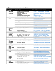 IAB @ SXSW Interactive 2016 – IAB Member Speakers