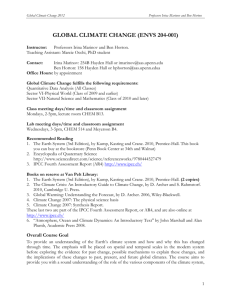 Syllabus - The Ocean and Climate Dynamics Group