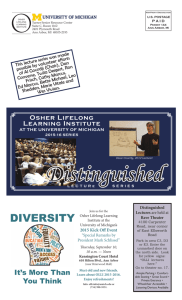 Osher Lifelong Learning Institute At The