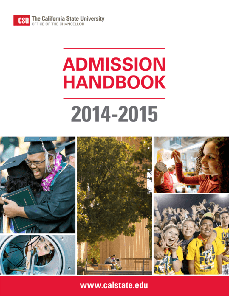 CSU Admission Handbook