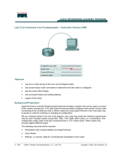 Lab 2.2.9 Command Line Fundamentals – Instructor Version 2500