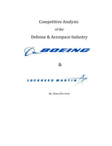 Boeing Defense, Space & Security vs. Lockheed Martin