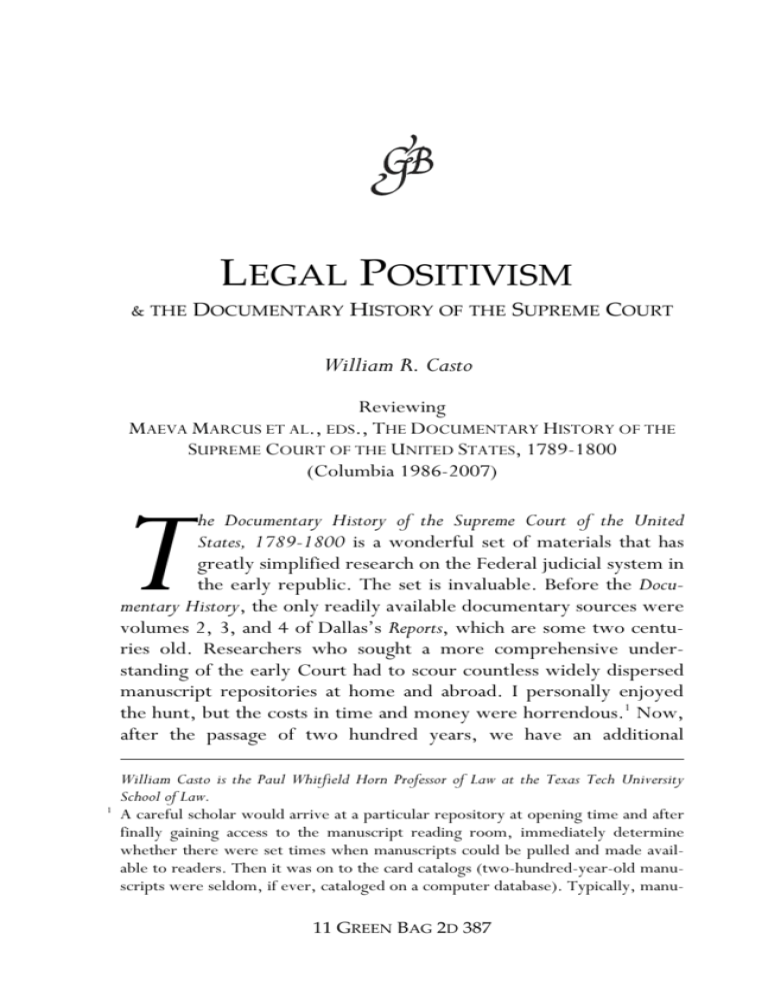 separation thesis legal positivism