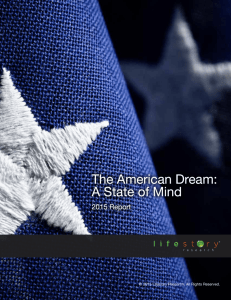 The American Dream: A State of Mind