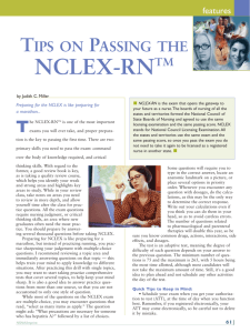 tips on passing the nclex-rntm