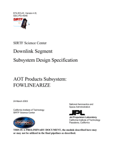 674-SO-43, Version 4.8 - California Institute of Technology