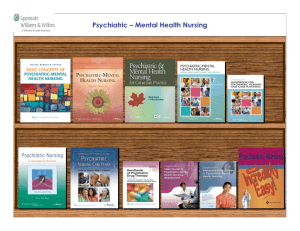 Psychiatric – Mental Health Nursing