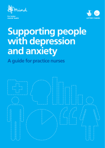 Supporting people with depression and anxiety: a guide for practice