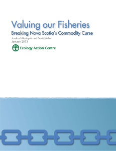 Valuing our Fisheries - Ecology Action Centre