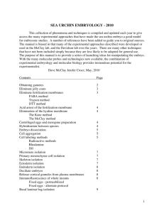 PDF of the 2010 Sea Urchin Manual