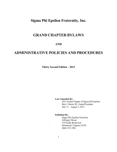 sigma phi epsilon grand chapter bylaws