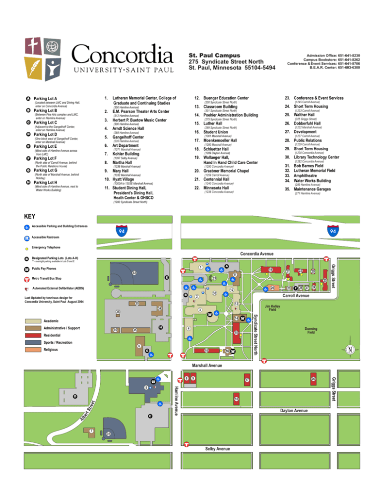 Concordia University St. Paul Campus Ma