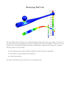 Bouncing Ball Lab