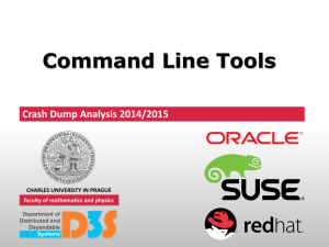 Command Line Tools Command Line Tools