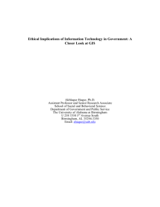 Ethical Implications of Information Technology in