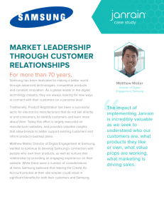 market leadership through customer relationships