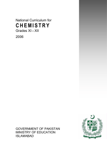 chemistry - Aga Khan University
