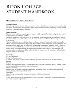 Ripon College Student Handbook