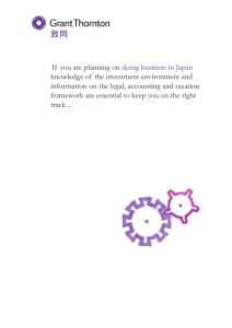 If you are planning on doing business in Japan knowledge of the