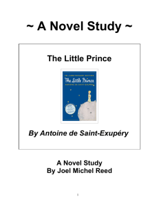 The Little Prince - Reed Novel Studies