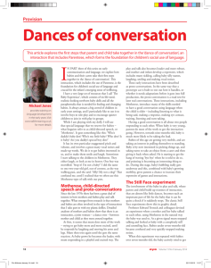 Dances of Conversation