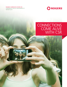 connections come alive with csr