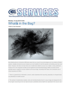 What's in the Bag? - Tornado Industries