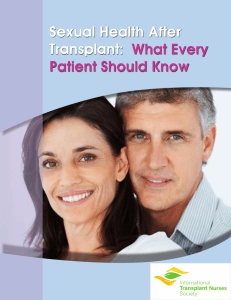 Sexual Health After Transplant: What Every Patient Should Know