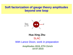 Soft factorization of gauge theory amplitudes