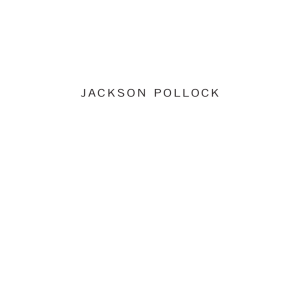 JACKSON POLLOCK - Jason McCoy Gallery