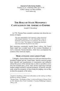 the role of state monopoly capitalism in the american empire