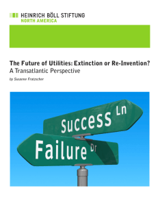 The Future of Utilities: Extinction or Re-Invention?