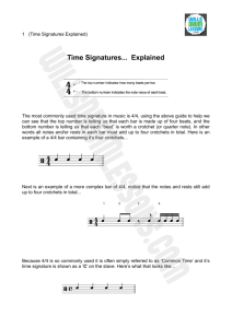 Time Signatures Explained