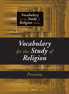 Vocabulary Religion
